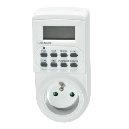 Programator czasowy 7-dniowy elektro. Max 3500w ac220-240v