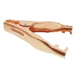 Złącze krokodyl 400a czarne dł. 150mm