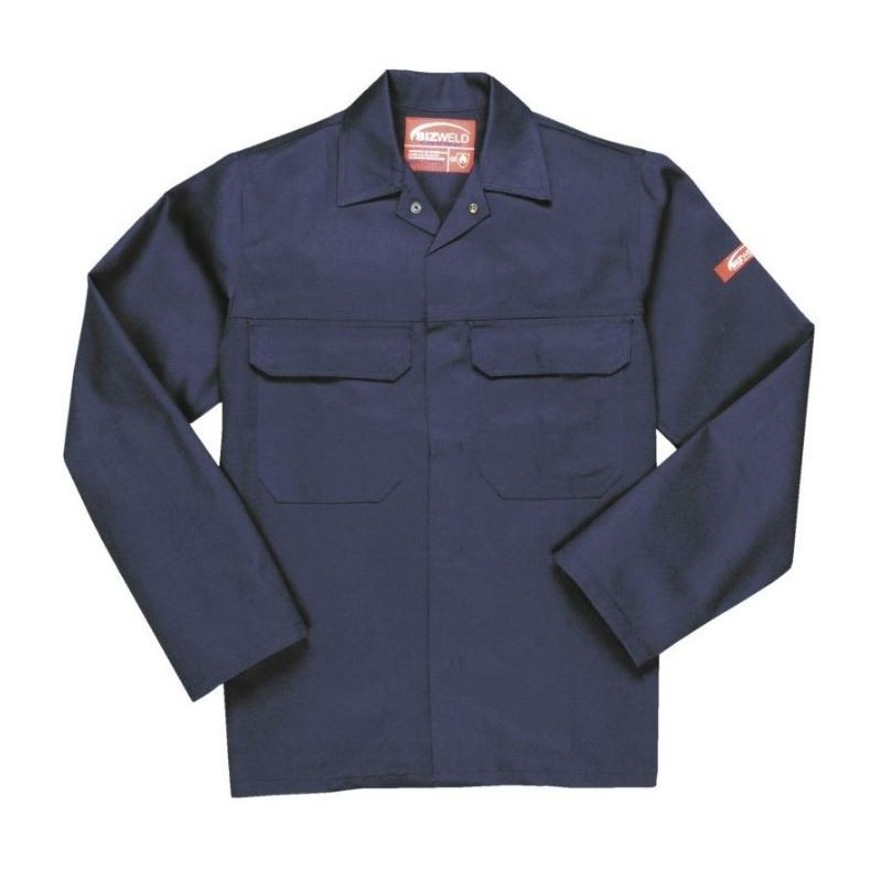 Kurtka/bluza ochronna spawalnicza granatowa bizweld l