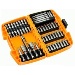 Zestaw bitów końcówki do wkrętarki 45 cz.