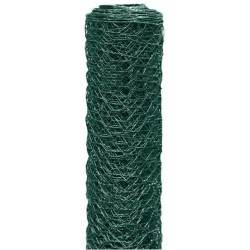 Siatka heksagonalna w pcv drut 0.9mm 100cmx10mb oczko 25mm