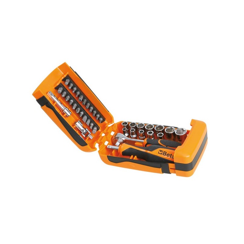 Zestaw nasadek sześciokątnych + akcesoria 39szt