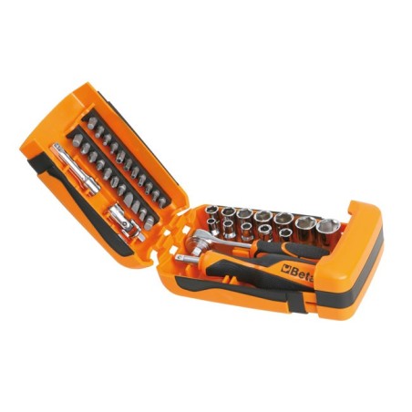 Zestaw nasadek sześciokątnych + akcesoria 39szt