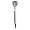 Lampa solarna 6500k led inox pin sl114s satynowa 30cm
