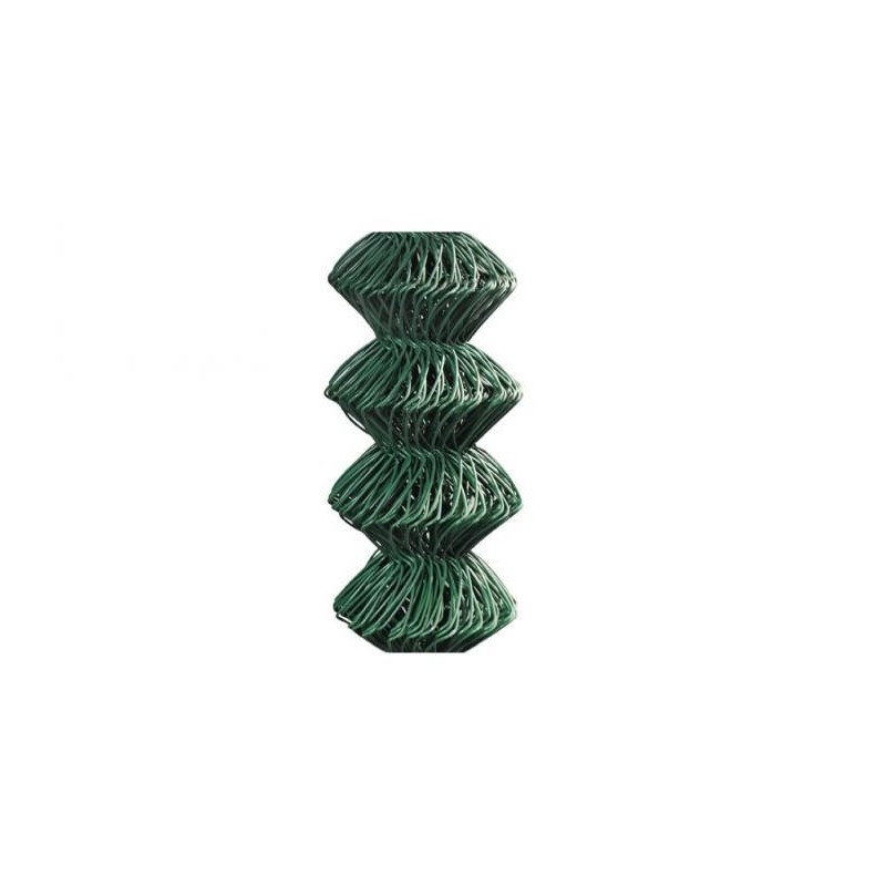 Siatka ocynkowana powlekana pcv drut 2.0mm 1.25m zielona kom