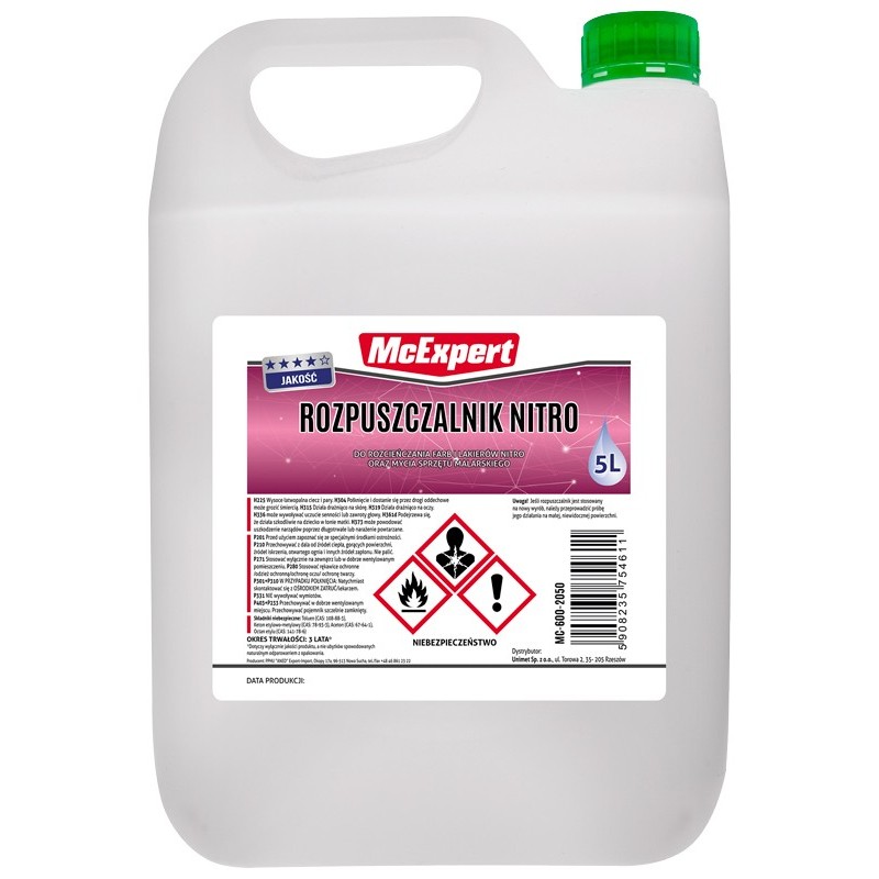 Rozpuszczalnik nitro dc 5l