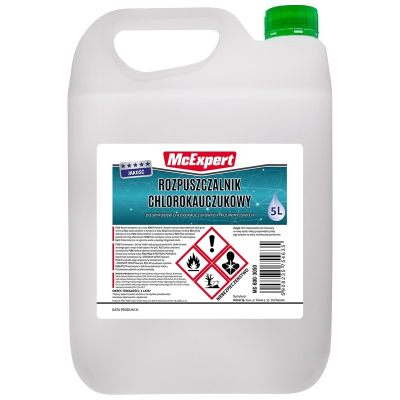 Rozpuszczalnik chlorokauczukowy 5l