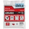 Folia malarska gruba czarna 4x5m 450g