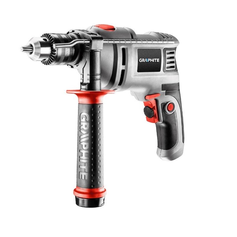 Wiertarka udarowa 650w uchwyt kluczykowy 13 mm obroty 0-3000