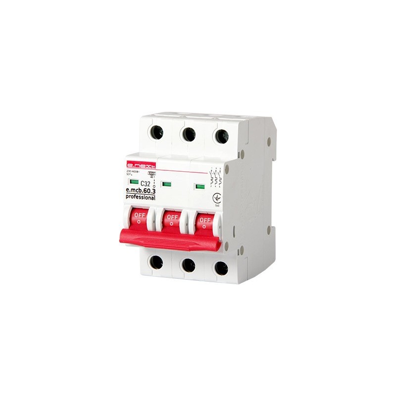 Wyłącznik nadprądowy mcb.pro60 3p c32a 6ka