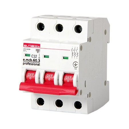 Wyłącznik nadprądowy mcb.pro60 3p c32a 6ka