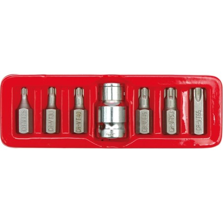 Zestaw bitów torx t25-t50 7 sztuk
