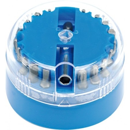 Końcówki śrubokrętowe 18 sztuk 06621