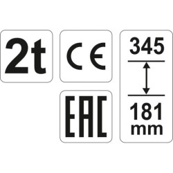 Podnośnik hydrauliczny słupkowy 2t