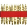 Końcówki srubokrętowe 10 sztuk 66112 gold