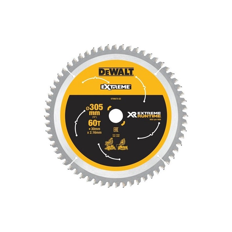 Piła spiekowa 305x30mm/60t cięcie poprzeczne