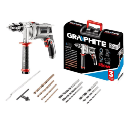 Wiertarka udarowa 850w uchwyt kluczykowy 13 mm 0-3000min