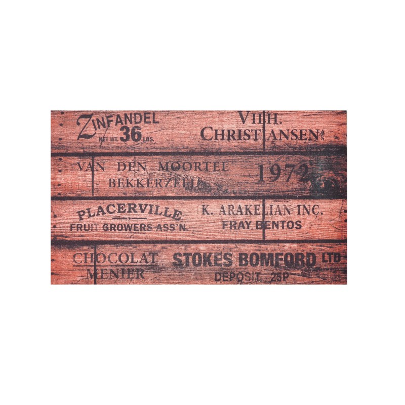 Wycieraczka poly old wood 45x75