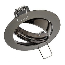 Sufitowa oprawa punktowa porto-k ip20 okrągła inox z reg