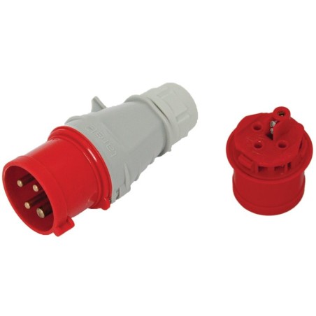 Wtyka izolacyjna przenośna 16a 400v 3p+n+z ip44