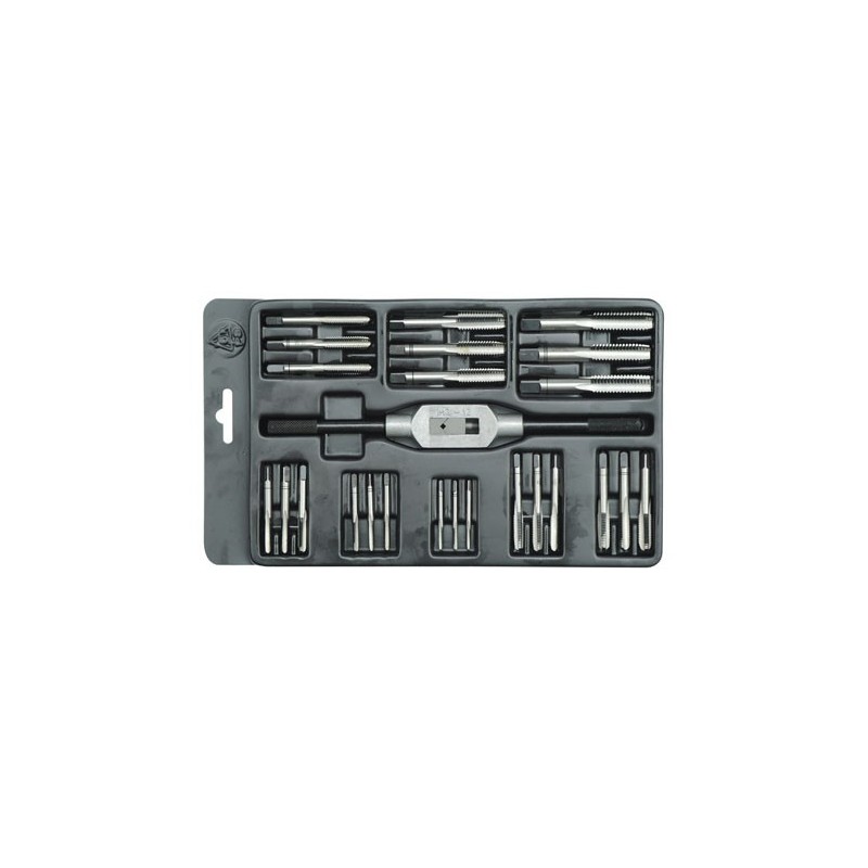 Komplet gwintowników  m3-m12 25 części