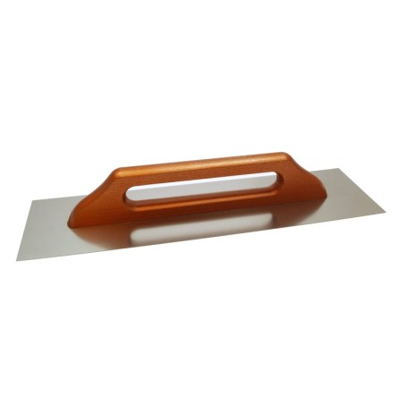 Paca nierdzewna rękojeść drewniana 130x380mm gładka
