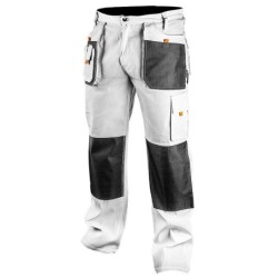 Spodnie robocze białe xl/56