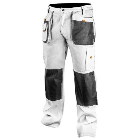 Spodnie robocze białe xl/56