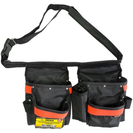 Pas narzędziowy wzmocniony 8 kieszen