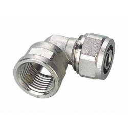 Kolano 90 pex/pex gwint wewnętrzny 1/2x16 do armat. Wkład al