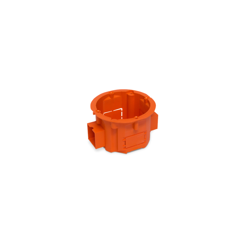 Puszka instalacyjna 60x45 płytka szeregowa pomarańczowa