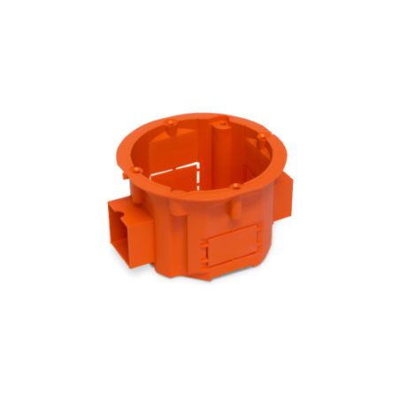 Puszka instalacyjna 60x45 płytka szeregowa pomarańczowa