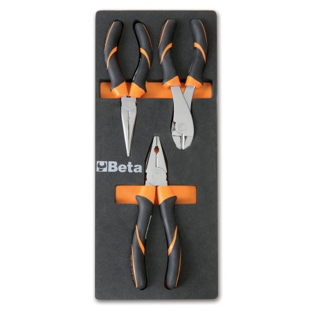 Zestaw narzędzi 3szt w miękkim wkł.profilowanym