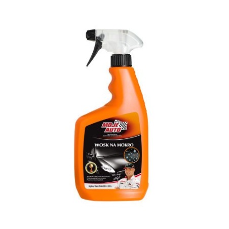 Wosk nabłyszczający do stosowana na mokry lakier 650ml