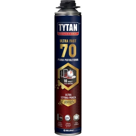 Pianka pistoletowa ultra 70 tytan 870ml