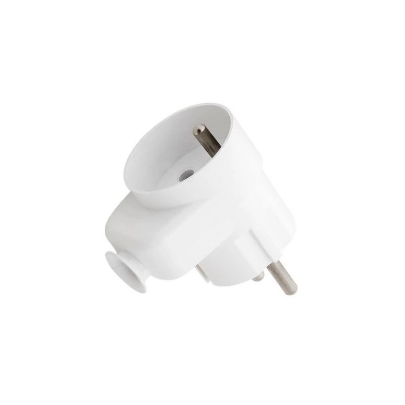 Wtyczka z gniazdem 2p+z 16a 250v z zabezp. Przepięciowym