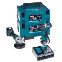 Zestaw combo li-lon 18v dga506 + dhp484 2x5.0ah