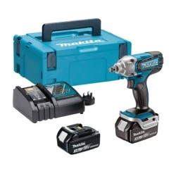 Klucz udarowy akumulatorowy 1/2'' 190nm 18v 2x3.0ah+nasadki