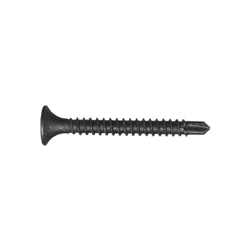 Wkręt samowiertny z łbem kielichowym fosfatyzowany 3.5x35mm