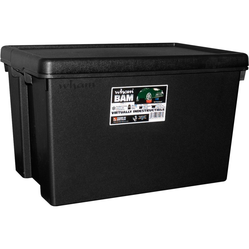 Pojemnik z pokrywą wham heavy duty box 62l