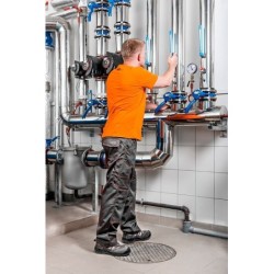 Spodnie robocze na szelkach rozmiar 245g  xl/56