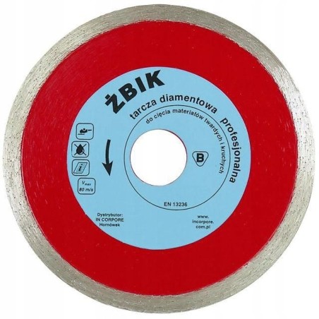Tarcza diamentowa gładka żbik 150mm
