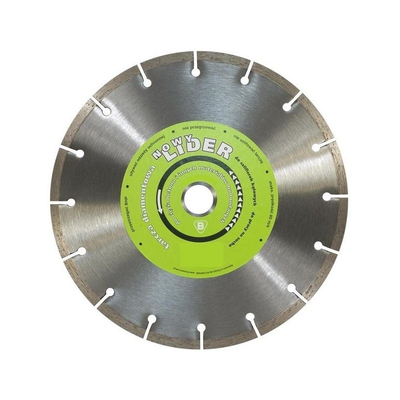 Tarcza diamentowa segmentowa lider 115mm