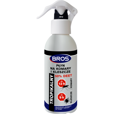 Płyn na. Komary i kleszcze 50% deet 130ml