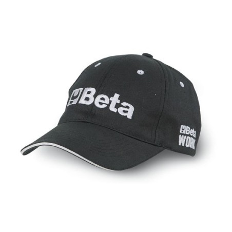Czapka z daszkiem t/c czarna 7982