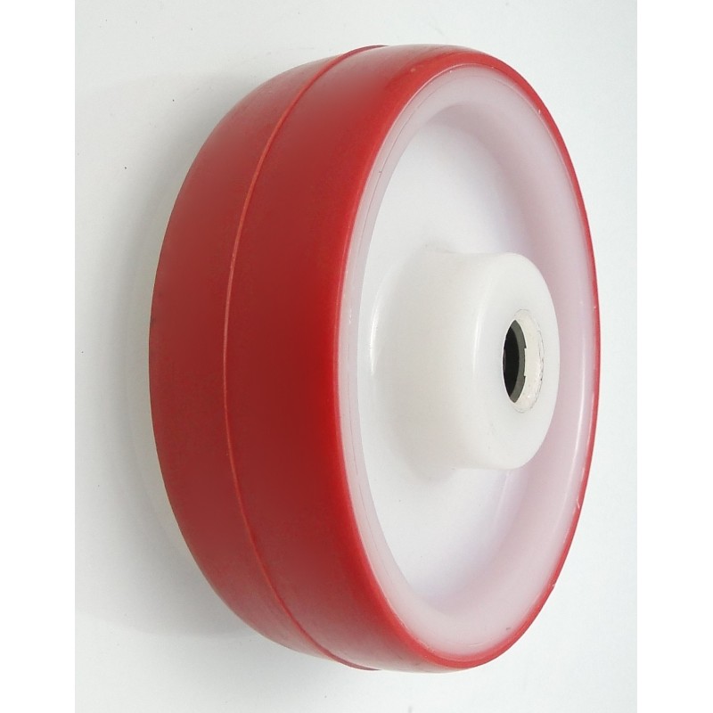 Koło tworzywo+poliuretan 100mm bez obudowy 10bc