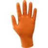 Rękawice grease monkey r. M/8 nitrylowe 10 sztuk