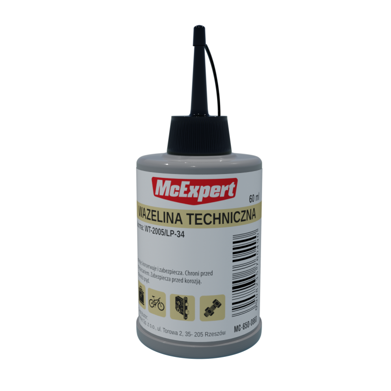 Wazelina techniczna butelka z mieszkiem 60ml