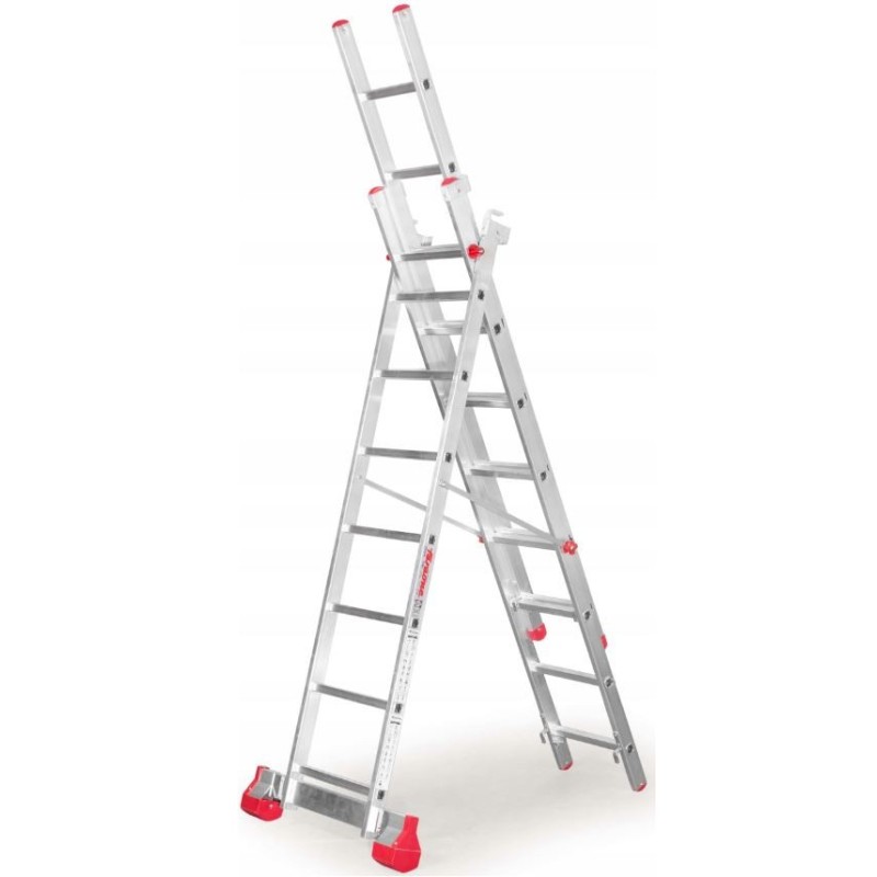 Drabina trzyelementowa 3x15 szczebli st450/3n
