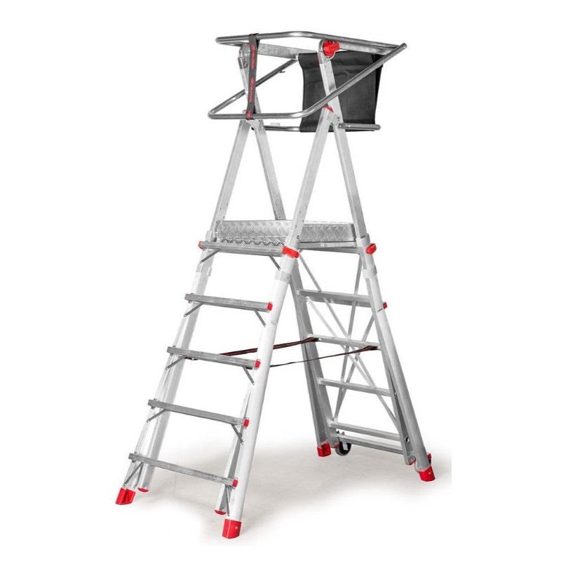 Drabina/podest roboczy pls5 130/238cm 5 stopni